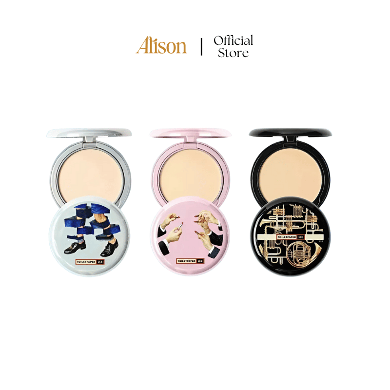 [3CE X Toiletpaper] Phấn Phủ Nén 3CE Makeup Fix Powder 