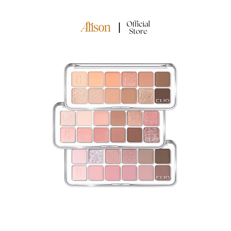 Bảng Phấn Mắt 12 Ô Clio Pro Eye Palette Air 