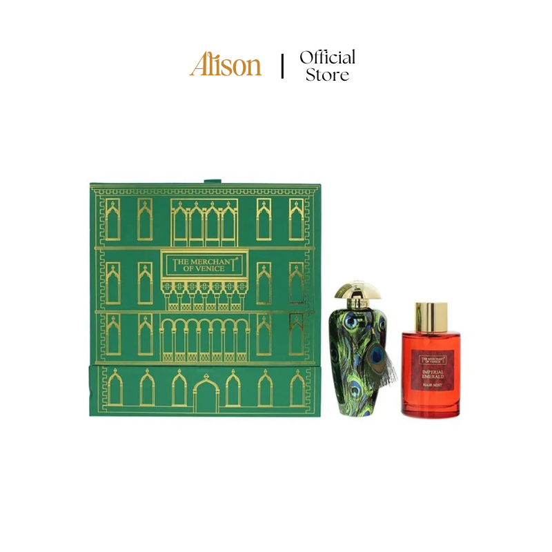 Set The Merchant Of Venice Imperial Emerald Edp 100ml + Hair Mist 100ml