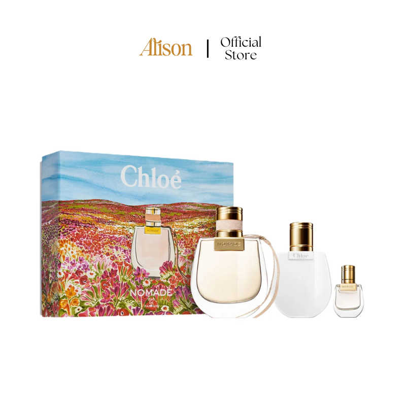 Set Chloe Nomade Edp 75ml + Lotion 100ml + 5ml