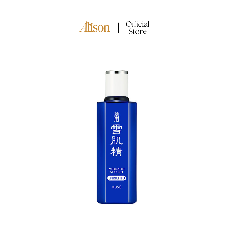 Nước hoa hồng trắng da Kose Medicated Sekkisei Enriched 24ml