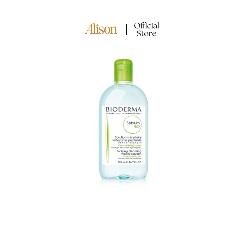 Tẩy Trang Bioderma Xanh 500ml Sébium H2O