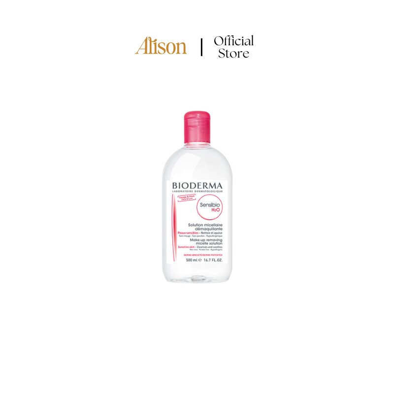Tẩy Trang Bioderma Sensibio H2O (Hồng)