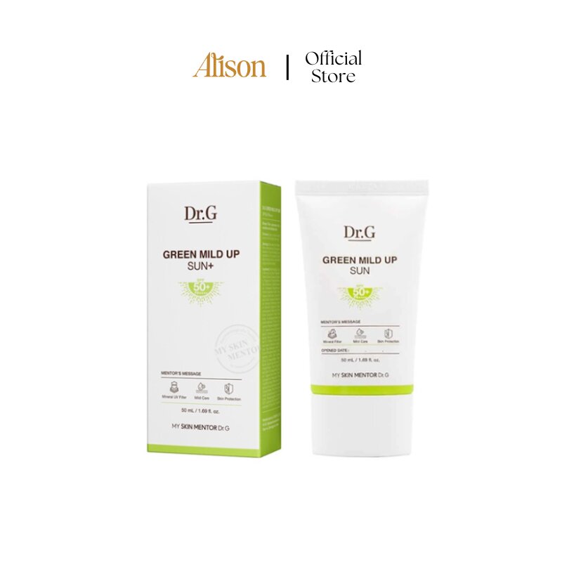 Kem Chống Nắng Dr.G Green Mild Up Sun+ SPF50+/ PA++++ 50ml