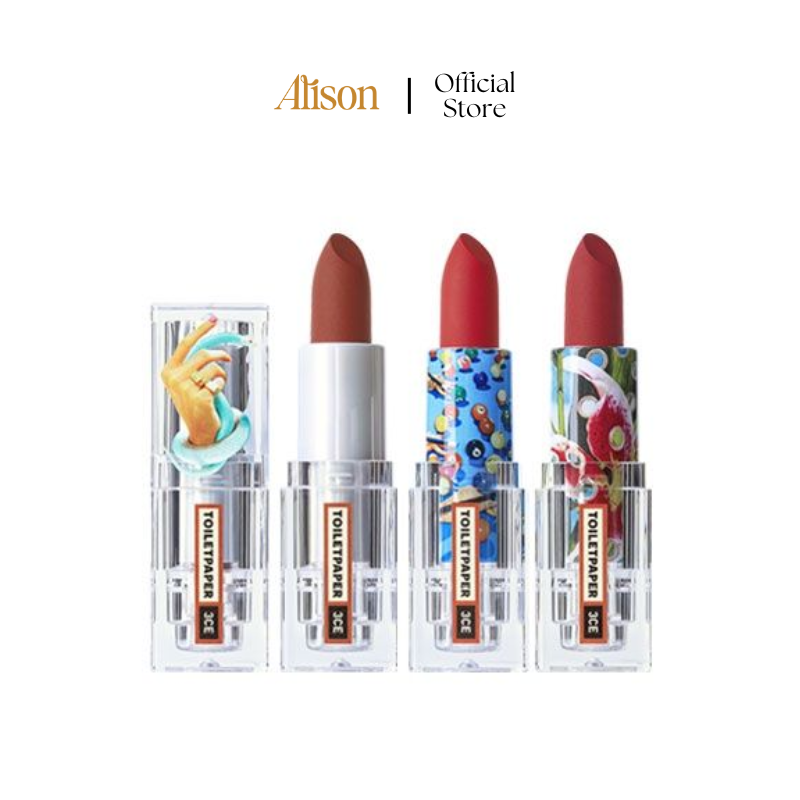 [3CE X TOILETPAPER] 3CE Soft Matte Lipstick