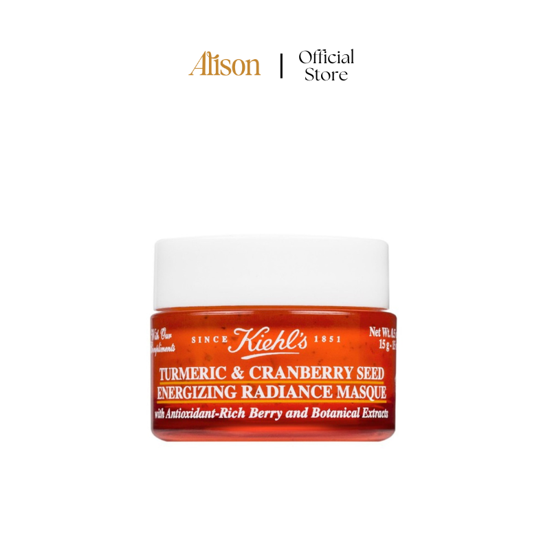  Mặt nạ nghệ Kiehl's Turmeric & Cranberry Seed Energizing Radiance Masque