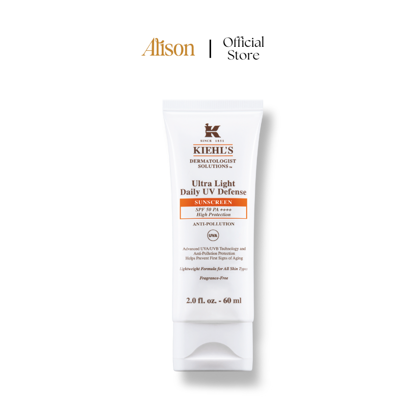 Kem Chống Nắng Kiehl's Ultra Light Daily UV Defense SPF 50