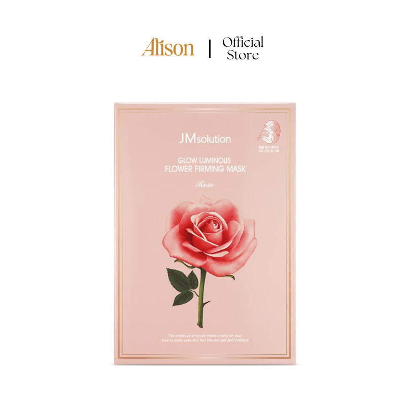 JM Solution Rose Glow Luminous Flower Firming Mask