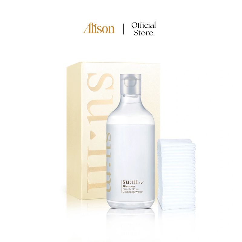 Nước tẩy trang su:m37 Skin Saver Essential Pure Cleansing Water