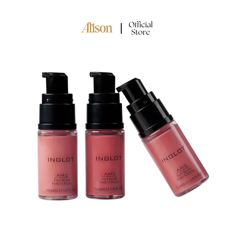Má hồng dạng kem Inglot AMC Face Blush Liquid 