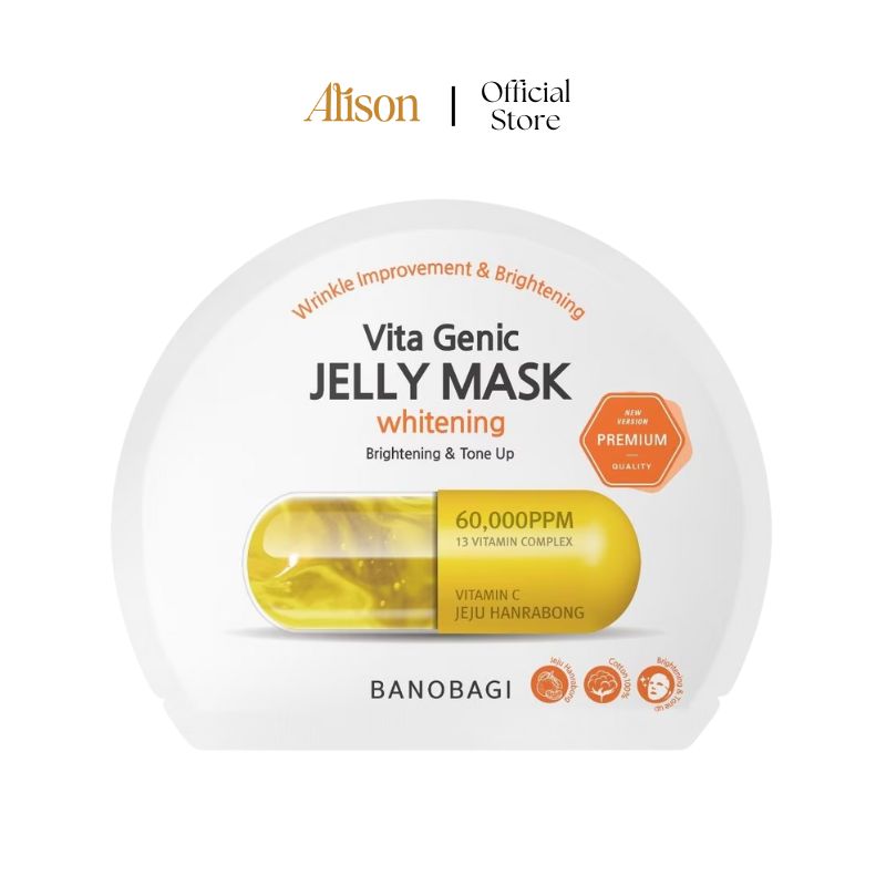 Mặt Nạ Dưỡng Trắng Banobagi Vita Genic Jelly Mask Whitening