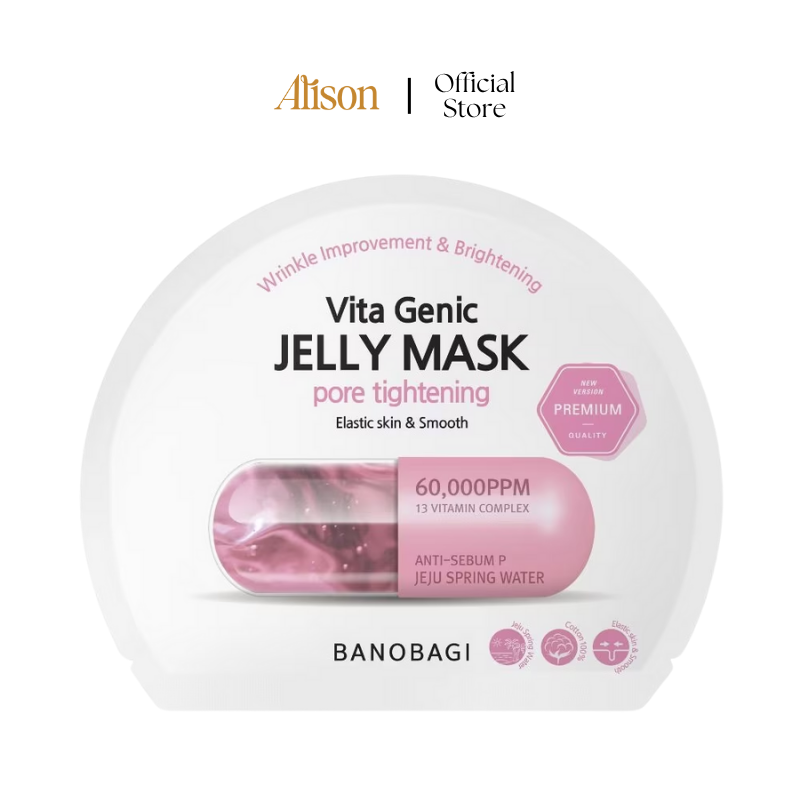 Mặt Nạ Se Khít Lỗ Chân Lông Banobagi Vita Genic Jelly Mask Pore Tightening