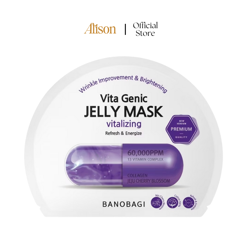 Mặt Nạ Cải Thiện Độ Đàn Hồi Banobagi Vita Genic Jelly Mask Vitalizing 