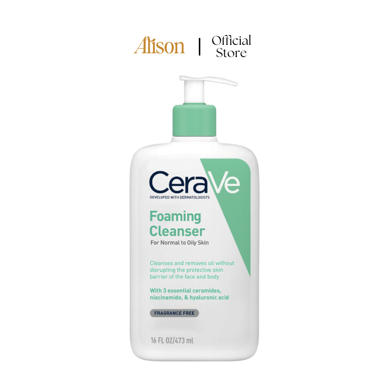 Sữa Rửa Mặt Cerave Foaming Cleanser 