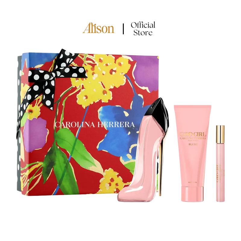 SET Good Girl Blush EDP 80ml + 10ml + Lotion 100ml