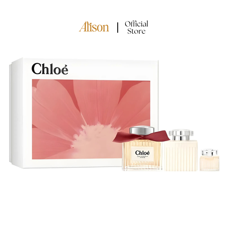 SET Chloe L'Eau De Parfum Intense 100ml + 5ml + Lotion 100ml