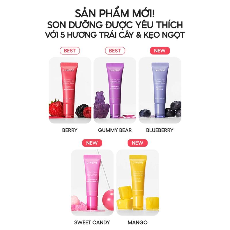 Son Dưỡng Laneige Lip Glowy Balm