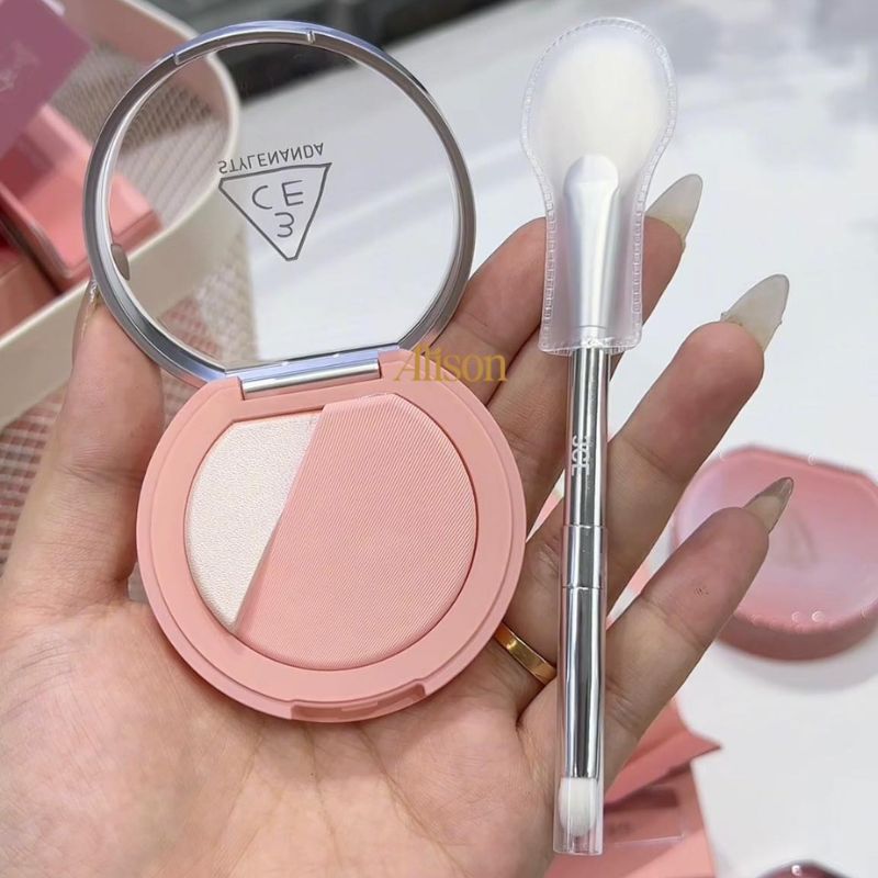 Phấn Má Hồng 3CE Blushlighter + Cọ