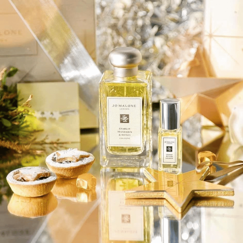 Jo Malone Starlit Mandarin & Honey Limited với vị ngọt ngào, lung linh với hương cam quýt và mật ong, mang đậm không khí lễ hội