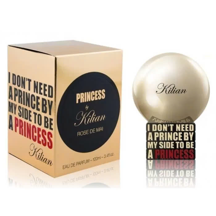 Thiết kế chai Kilian Princess Rose De Mai EDP toát lên vẻ sang trọng và hiện đại, với dáng chai tròn đầy đặn và màu sắc hồng phấn dịu dàng, tượng trưng cho sự nữ tính