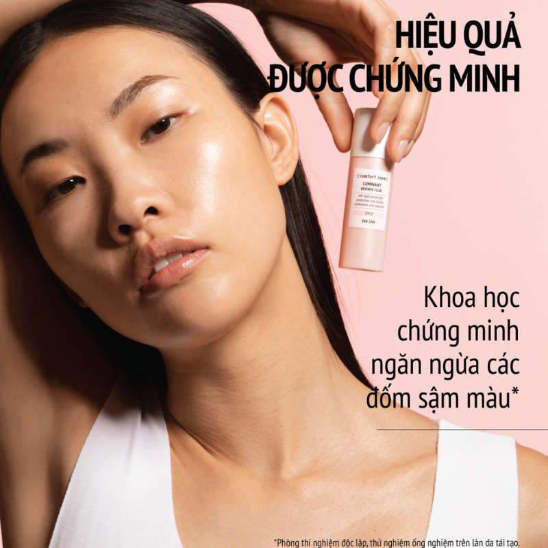 Sữa chống nắng Comfort Zone Luminant Defense Fluid SPF50 