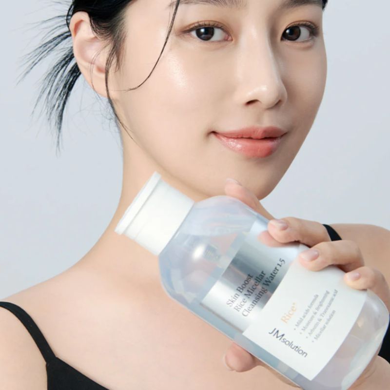 Nước Tẩy Trang JMsolution Skin Boost RICE Micellar 500ml