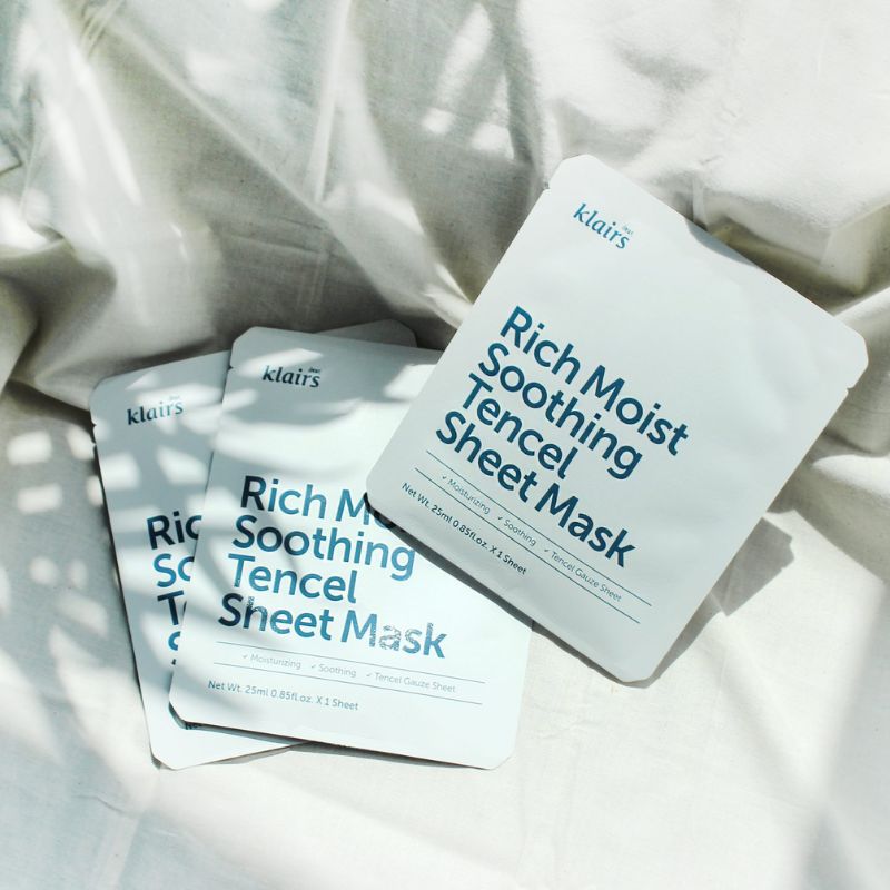 Klairs Rich Moist Soothing Tencel Sheet Mask