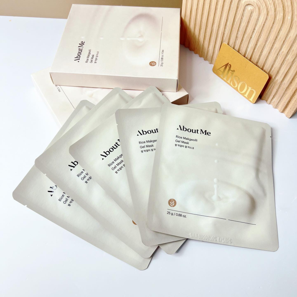 Set Mặt Nạ Giấy About Me Rice Makgeolli Gel Mask