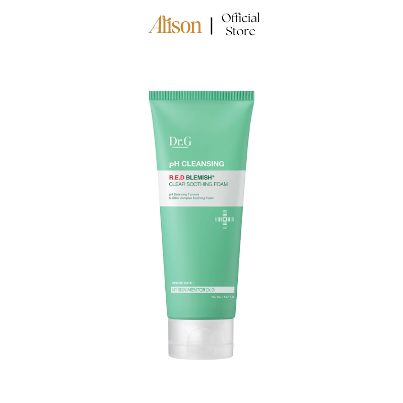 Thumb Sữa Rửa Mặt Dr.G pH Cleansing R.E.D Blemish Clear Soothing Foam 