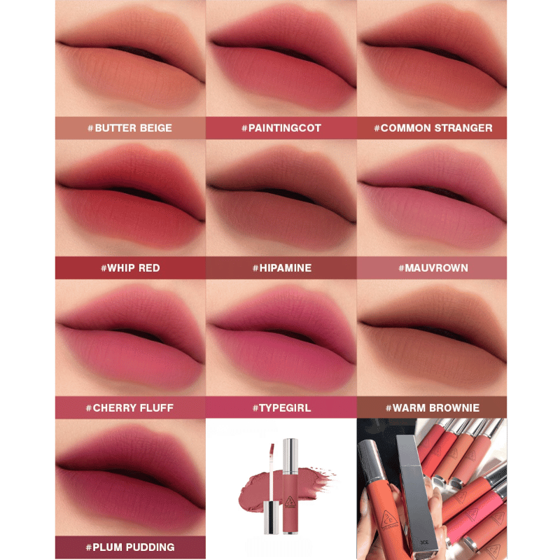 Thumb Son 3CE Hazy Lip Clay Liquid Lipstick 4g