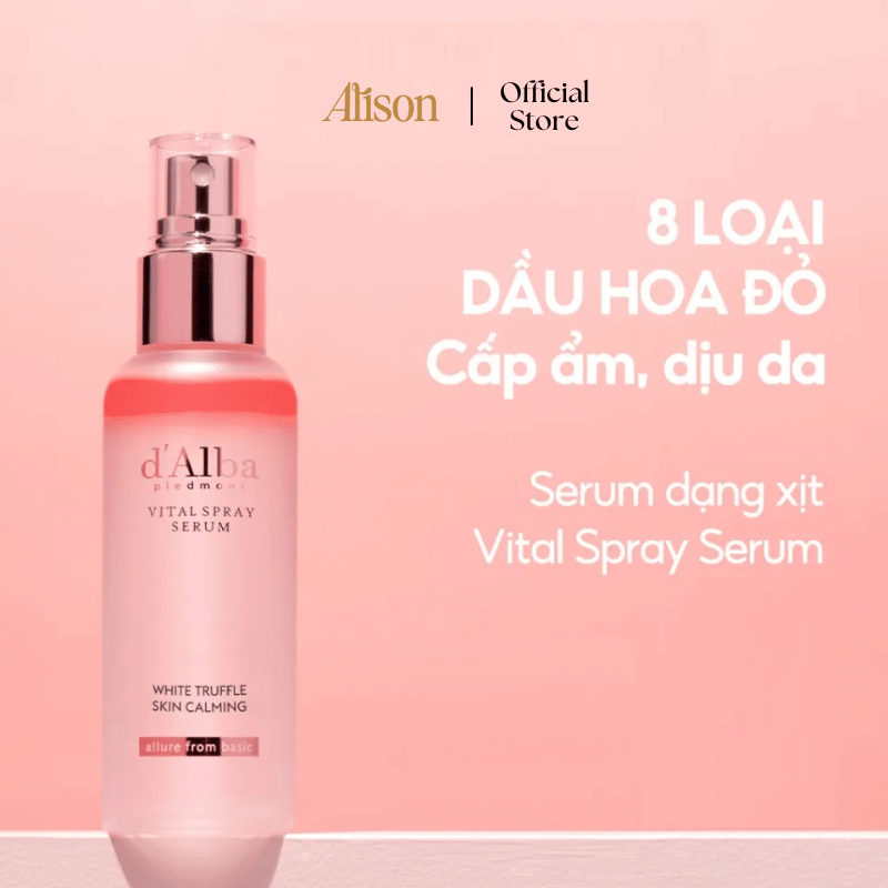 Thumb Xịt khoáng D'Alba Vital Spray Serum 