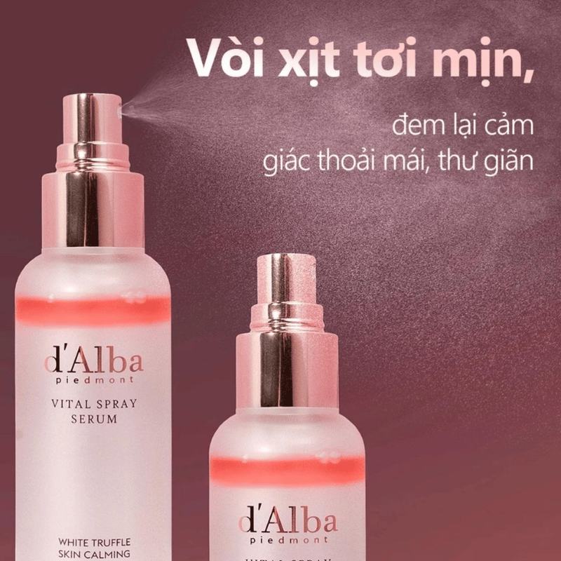 Thumb Xịt khoáng D'Alba Vital Spray Serum 