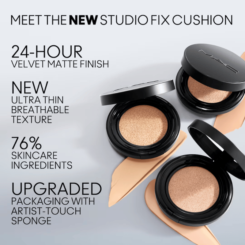 Thumb Cushion MAC Studio Fix Longwear Cushion Foundation 