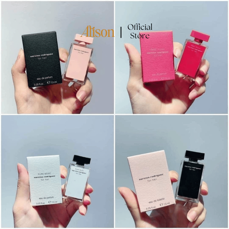 Thumb Set Narciso Rodriguez For Her Mini 7.5ml x 4