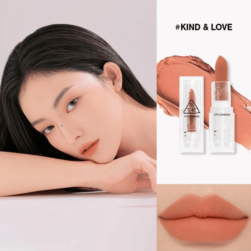 Thumb Son Thỏi 3CE Soft Matte Lipstick