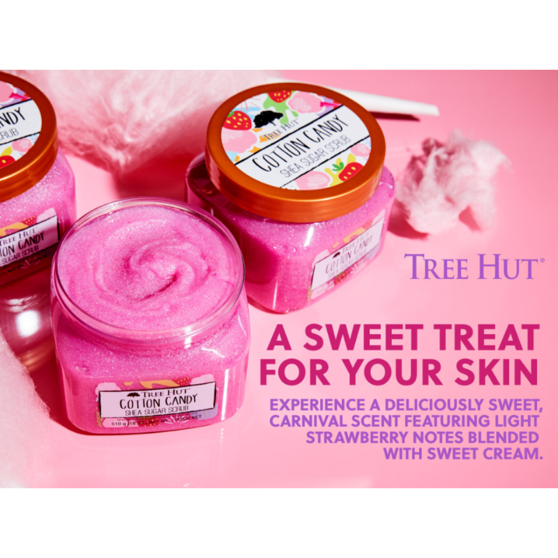 Thumb Tẩy Tế Bào Chết Body Tree Hut Cotton Candy