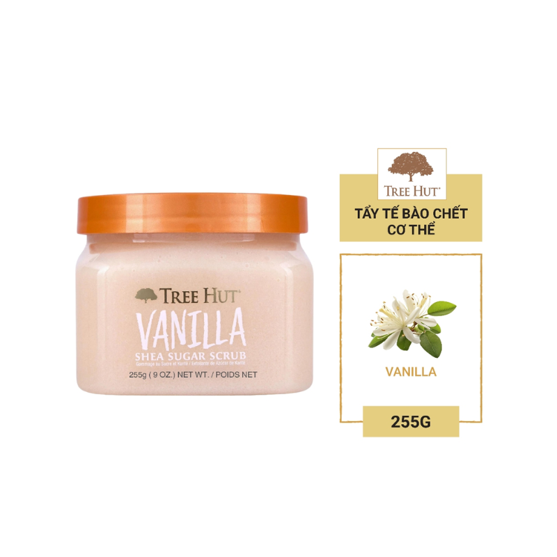 Thumb Tẩy Tế Bào Chết Body Tree Hut Vanilla