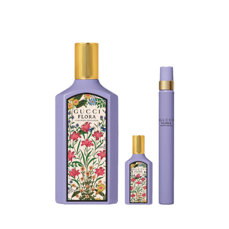 Thumb Set Gucci Flora Gorgeous Magnolia Edp 100ml + 5ml + 10ml