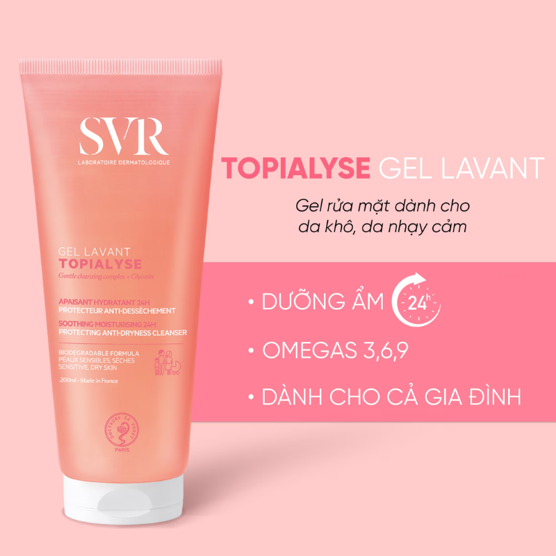 Thumb Sữa Rửa Mặt SVR Topialyse Gel Lavant 