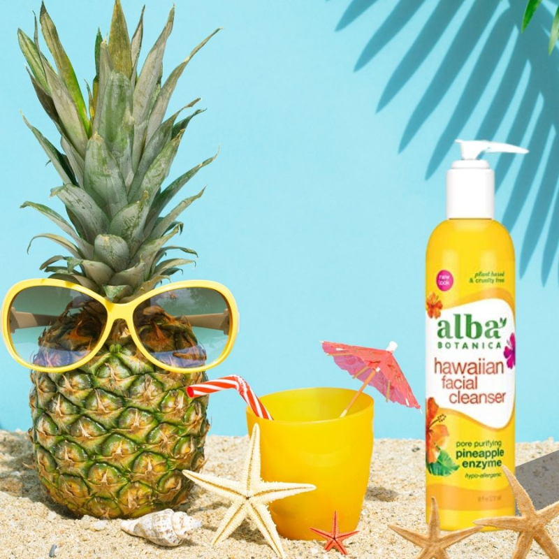 Thumb Sữa Rửa Mặt Alba Botanica Hawaiian Facial Cleanser Pore Purifying Pineapple Enzyme