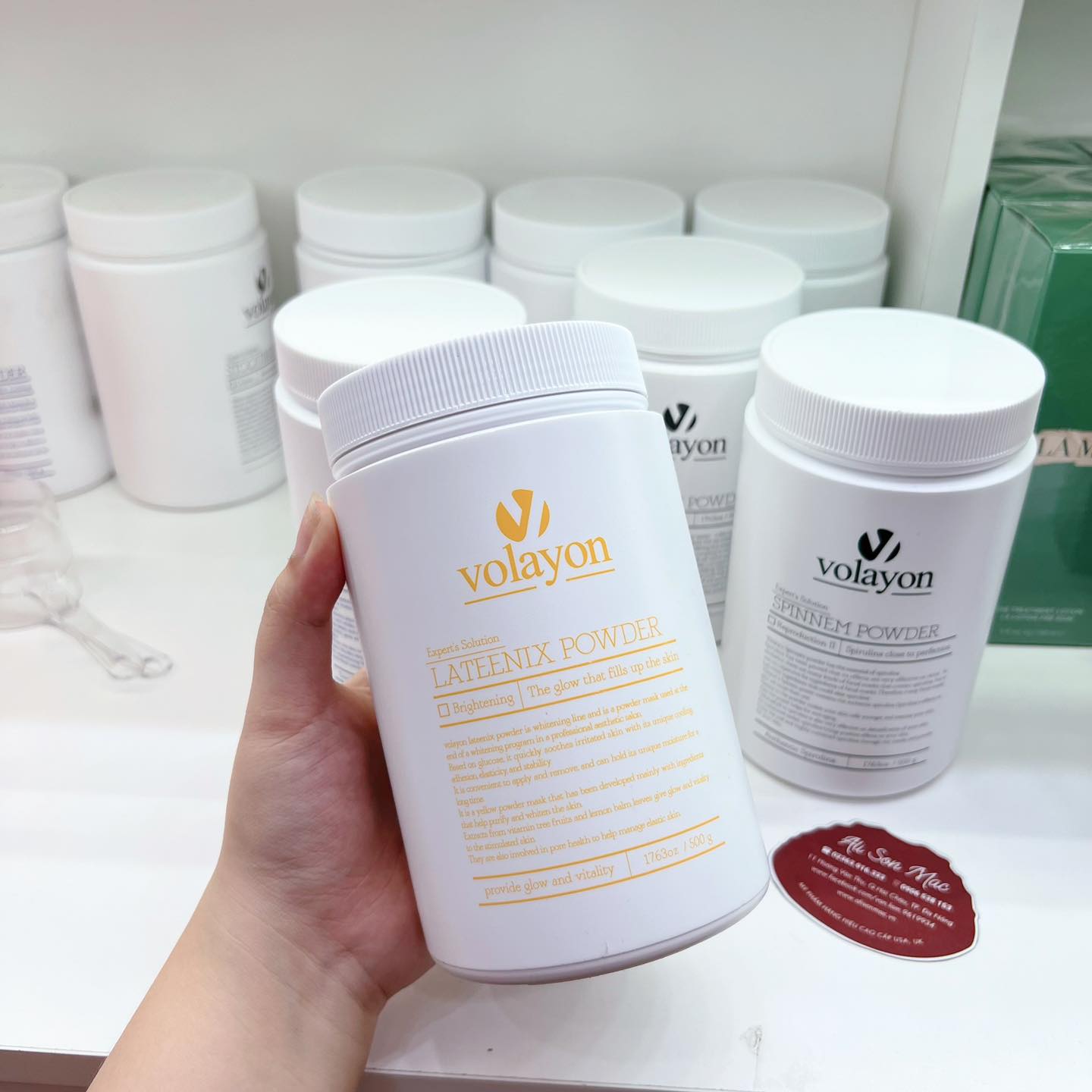 Thumb Mask Volayon Lateenix Powder