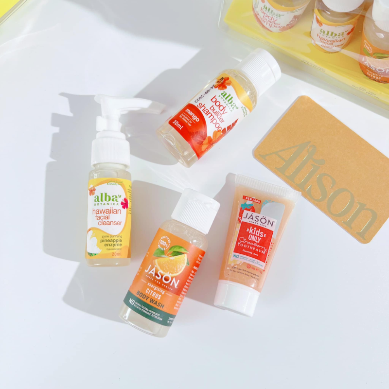 Thumb Combo chăm sóc da thuần chay mini Alba Botanica 4 món