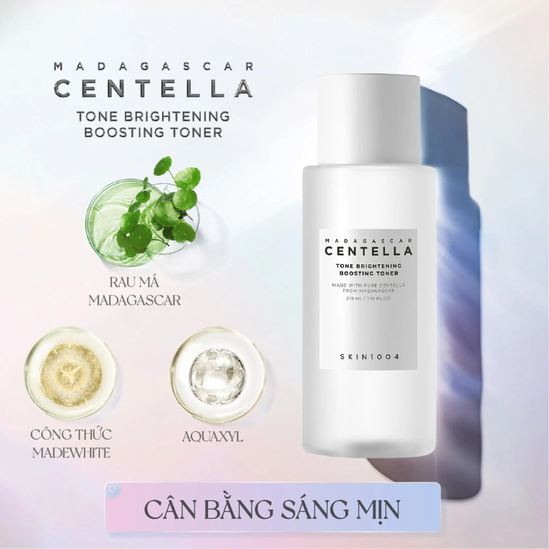 Thumb Skin1004 Nước hoa hồng Madagascar Centella Tone Brightening Boosting Toner