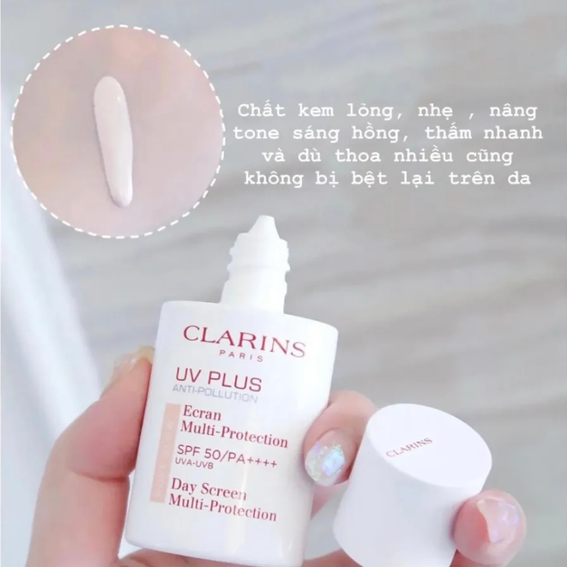 Thumb Kem Chống Nắng Clarins Rosy Glow UV Plus SPF 50 