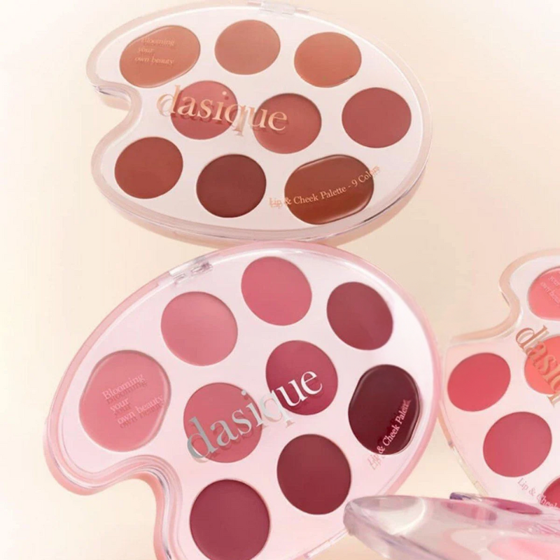 Thumb Bảng Son & Má Hồng Dasique Mood Painting Lip & Cheek Palette