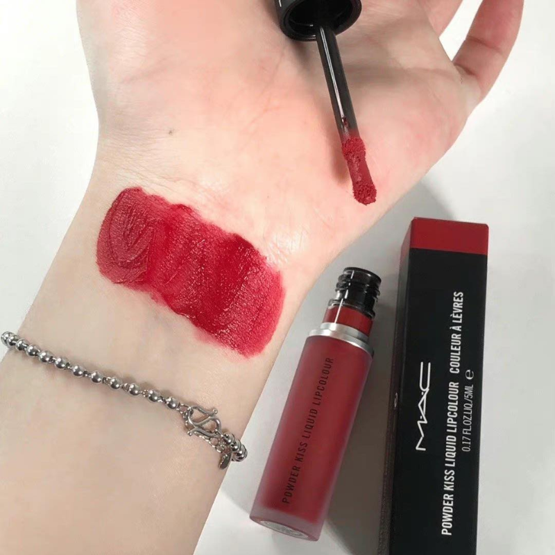 Thumb Son Kem Mac Powder Kiss Liquid - 975 Ruby Boo