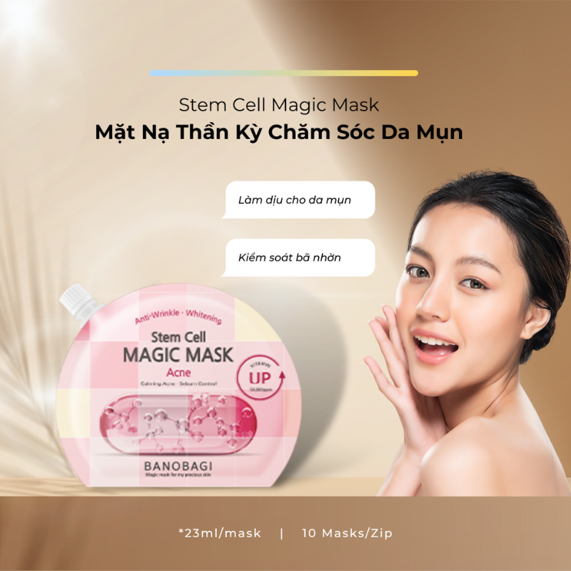 Thumb Mask Serum Stem Cell Magic Mask Acne 