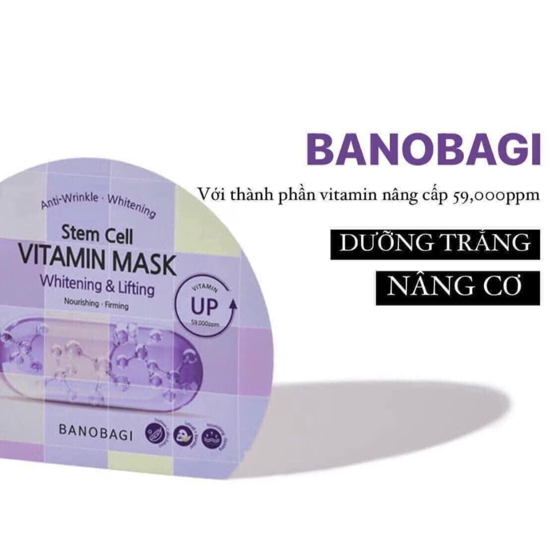 Thumb Mặt Nạ Banobagi Stem Cell Vitamin Mask Whitening & Lifting