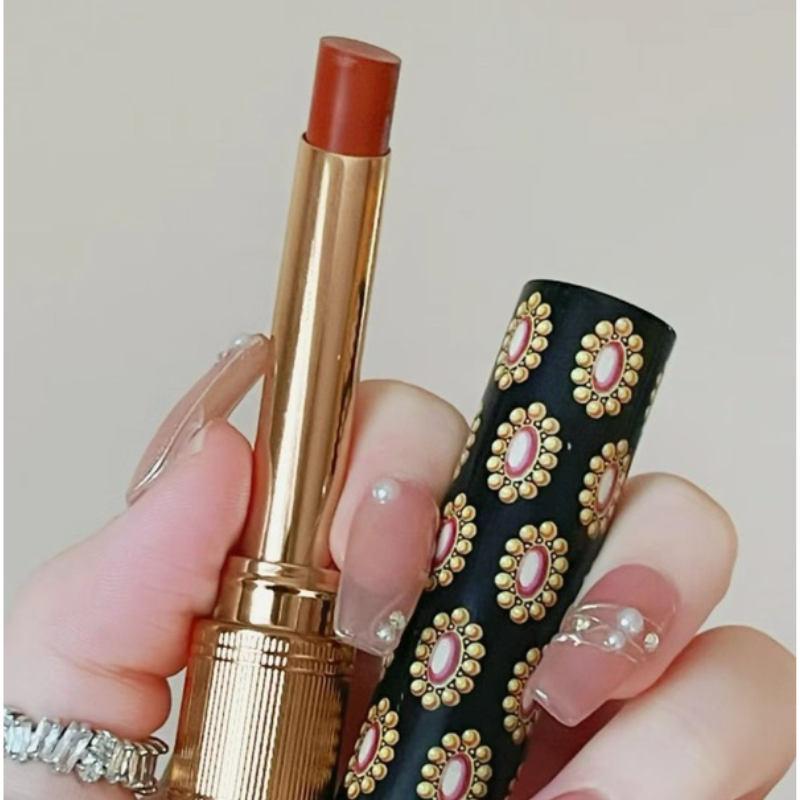 Thumb Son Dưỡng Gucci 308 Lucy Dark Orange Rouge De Beauté Brillant