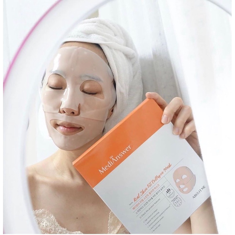 Thumb Mask MediAnswer Real Skin Fit Collagen